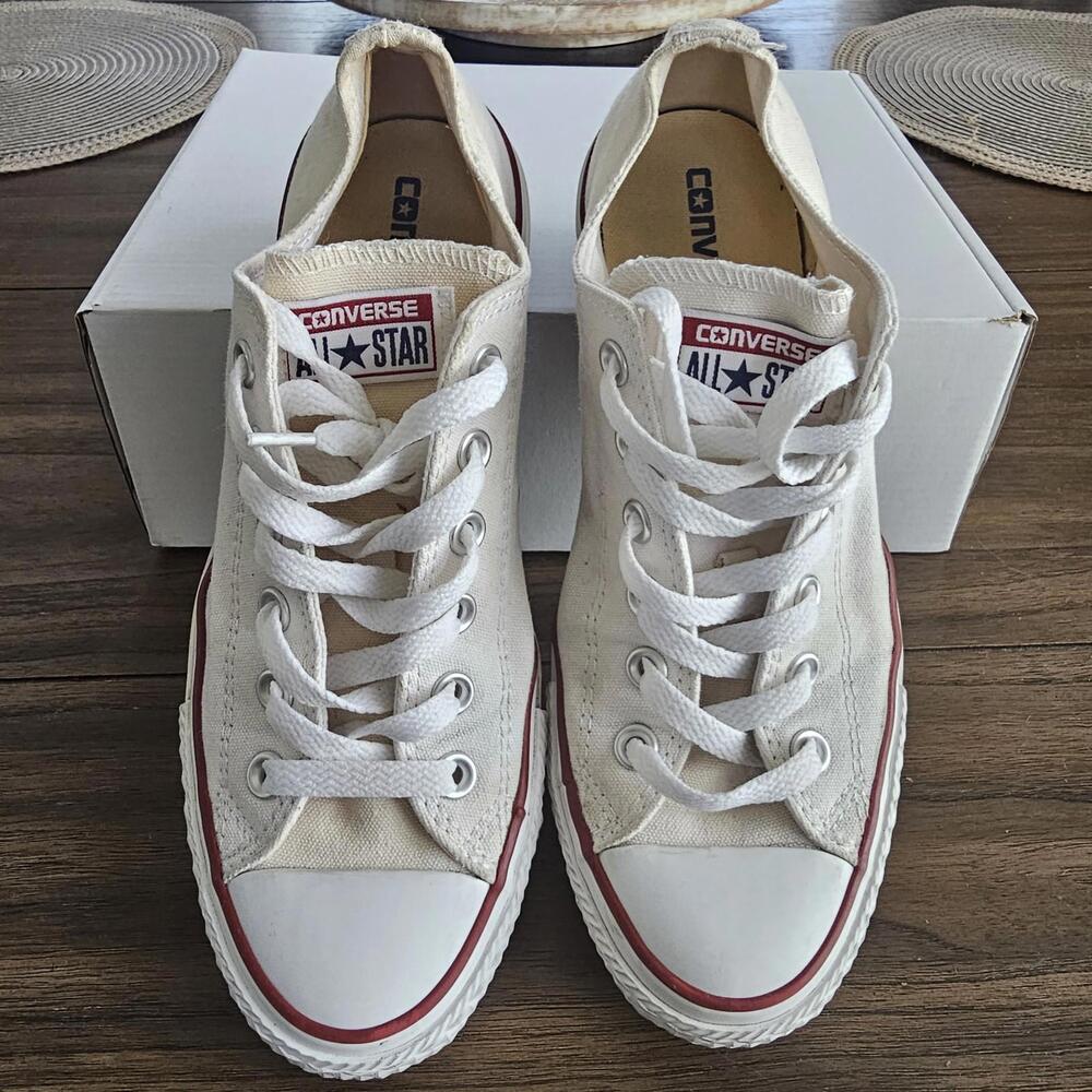 Converse Chuck Taylor All Star Low Optic White Men's Sz 6 Women's Sz 8